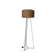 Торшер Rotor Floor Lamp, дуб/ белый