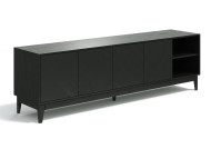 ТВ- тумба Remi 4.1 с открытыми полками, цвет дуб черный ТВ- тумба Remi 4.1 с открытыми полками, цвет дуб черный